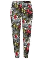 Dorothy Perkins Pink And Green Floral Joggers