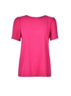 Dorothy Perkins Hot Pink Puff Sleeve T-shirt