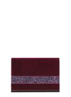 Dorothy Perkins Pink Magenta Velvet Glitter Clutch Bag