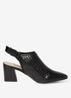 Dorothy Perkins Black 'anthea' Woven Shoe Boots