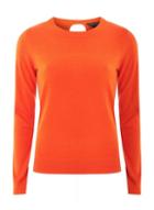 Dorothy Perkins Orange Soft Wrap Back Jumper