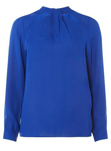 Dorothy Perkins Cobalt Emily Long Sleeve Top