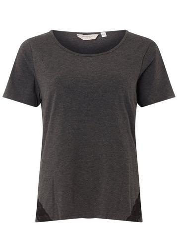 Dorothy Perkins Grey Loungewear Lace Trim T-shirt