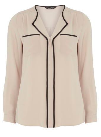 Dorothy Perkins Stone And Black Top
