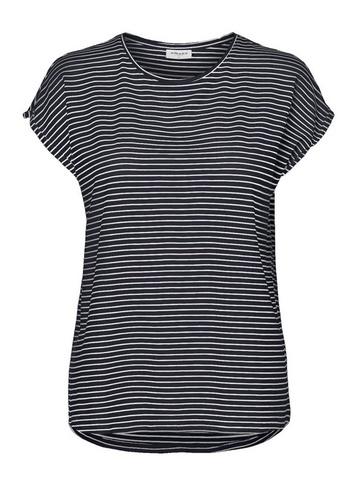 *vero Moda Navy And White Striped Top