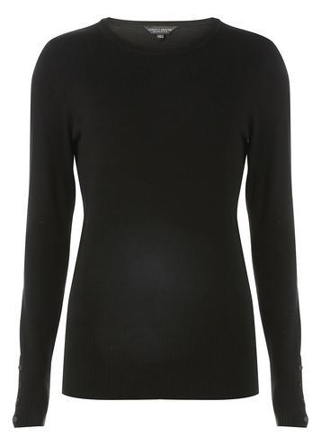 Dorothy Perkins Black Detail Cuff Jumper