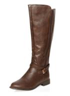Dorothy Perkins Chocolate 'tahiti' Gusset Boots