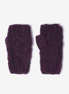 Dorothy Perkins Purple Fingerless Gloves