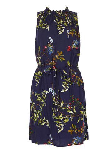 Dorothy Perkins *izabel London Multi Navy Mini Dress