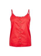 *only Red Button Camisole Top