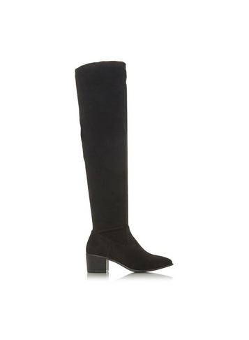 Dorothy Perkins *head Over Heels By Dune Black 'saffire' Ladies Heeled Boots