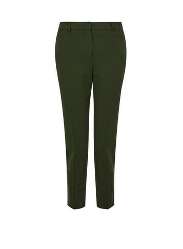 Dorothy Perkins Petite Forest Green Naples Ankle Grazer Trousers