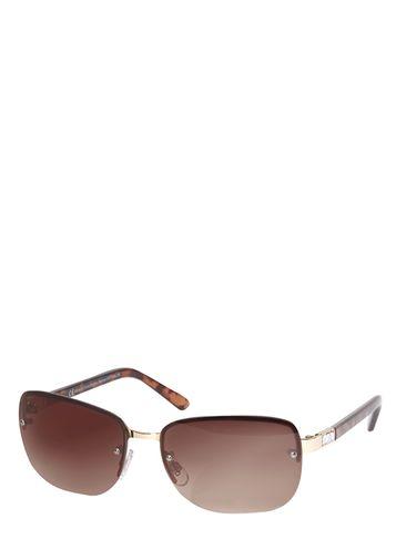 Dorothy Perkins Tortoise Reese Rimless Sunglasses