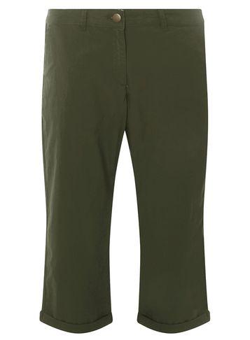 Dorothy Perkins Khaki Poplin Cropped Jeggings