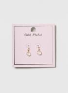 Dorothy Perkins Gold Plated Drop Earrings