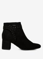 Dorothy Perkins Black Alpha Studded Boots