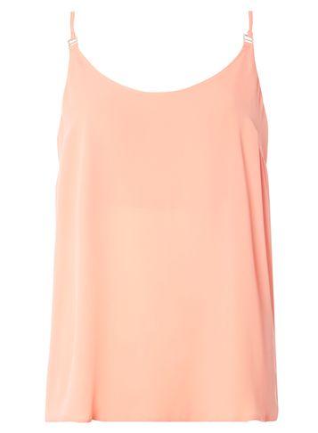 Dorothy Perkins Orange Metal Camisole Top