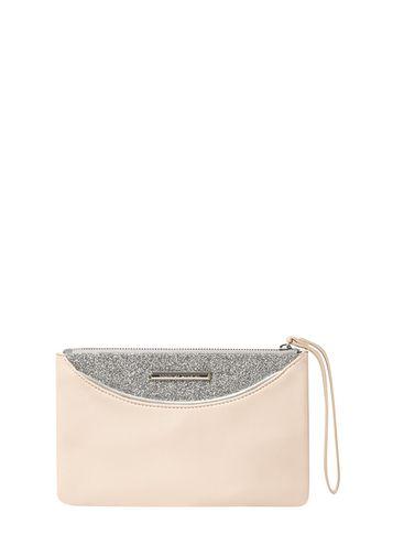 Dorothy Perkins Blush Curve Pocket Wristlet Clutch