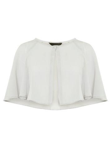 Dorothy Perkins *showcase Grey Chiffon Cover Up