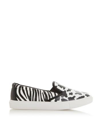 *head Over Heels By Dune Black 'elsies' Trainers