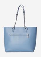 Dorothy Perkins Blue Zip Front Shopper Bag