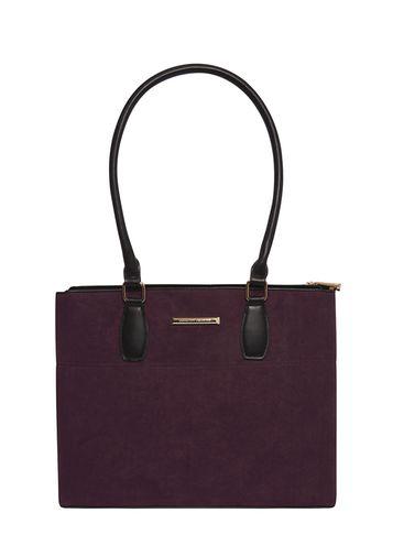 Dorothy Perkins Berry Double Zip Tote Bag