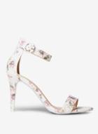 Dorothy Perkins White Floral Bounce Sandals