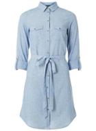 Dorothy Perkins Chambray Linen Shirt Dress
