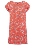 *izabel London Red Ditsy Floral Print Shift Dress