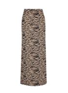 Dorothy Perkins Neutral Zig Zag Print Maxi Dress