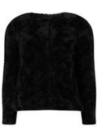 Dorothy Perkins *black Short Faux Fur Jacket