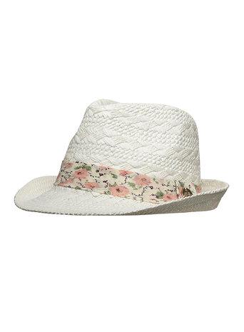 Dorothy Perkins White Trilby Hat