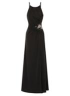 Dorothy Perkins *little Mistress Black Floral Prom Dress