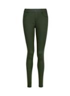 Dorothy Perkins Khaki Eden With Belt Loops Jeggings