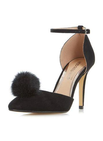 Dorothy Perkins *head Over Heels By Dune Black 'cresseda' Court Shoes