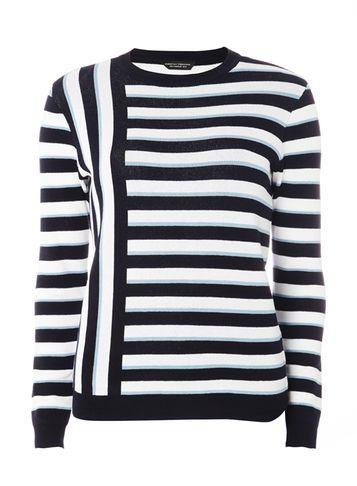 Dorothy Perkins Blue Variegated Stripe Jumper
