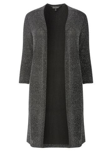Dorothy Perkins *billie & Blossom Silver Long Line Jacket