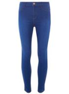 Dorothy Perkins Petite Bright Blue 'frankie' Super-skinny Jeans