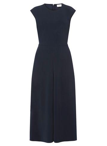 Dorothy Perkins *vila Navy Cropped Jumpsuit
