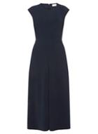 Dorothy Perkins *vila Navy Cropped Jumpsuit