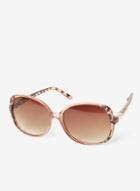 Dorothy Perkins Tort Vintage Oversized Sunglasses