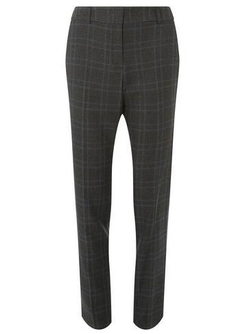 Dorothy Perkins *tall Blue Striped Ankle Grazer Trousers