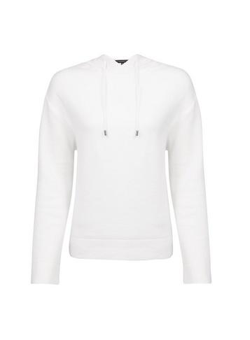 Dorothy Perkins White Waffle Hoodie