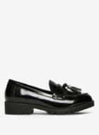 Dorothy Perkins Black Lemon Chunky Loafers