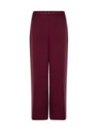 Dorothy Perkins Damson Belted Wide Leg Trousers