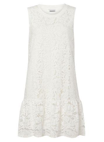 Dorothy Perkins *noisy May White Drop Hem Dress