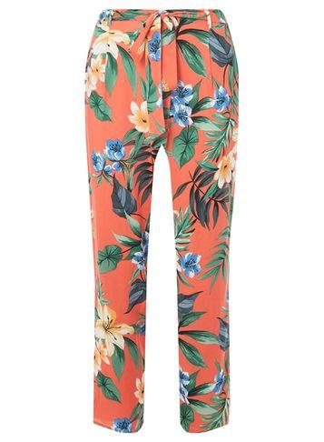 Dorothy Perkins Petite Coral Floral Print Joggers