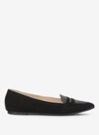 Dorothy Perkins Black Laisley Boucle Loafers