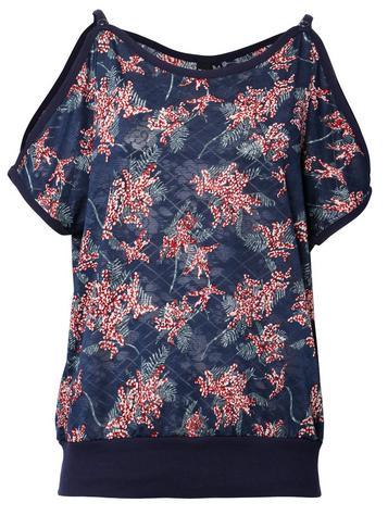 Dorothy Perkins *izabel London Multi Cold Shoulder Top