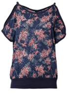 Dorothy Perkins *izabel London Multi Cold Shoulder Top